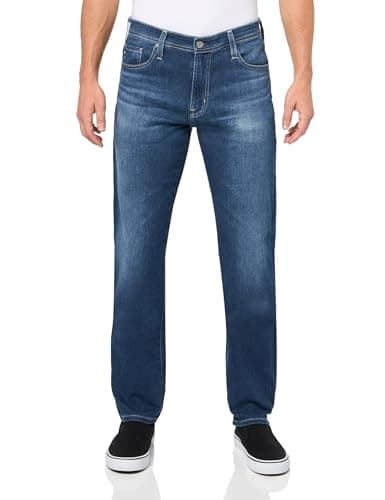 Image of AG Adriano Goldschmied Mens Everett Slim Straight Jean, 1794hyi, Largo, 40W x 34L
