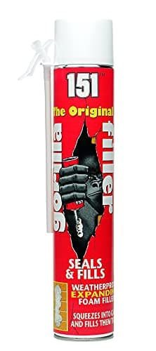 Image of Gorilla Filler 750ml - Expanding Foam Filler | Weatherproof - Ideal for Pipes, Windows, Doors (For Internal & External Use) 750ml
