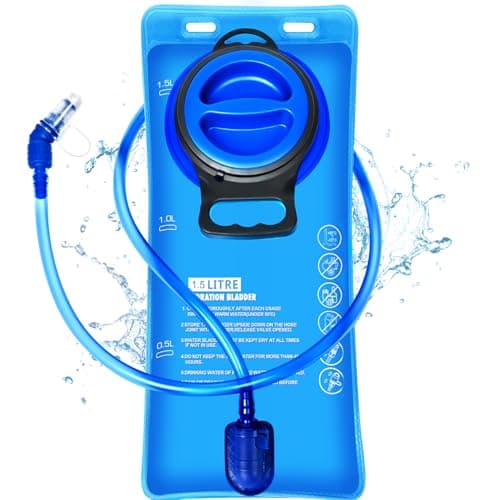 Image of Arcwind Hydration Bladder, 1.5 L 2 L 3 L BPA Free Water Bladder, Leak Proof Large Opening Water Reservoir, Military Backpack Water Storage Bladder Bag for Cycling Hiking Camping Running