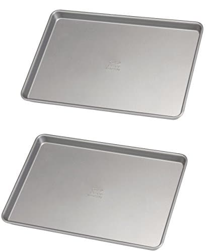 Image of Stellar - James Martin Heavy Duty Non Stick Roasting - Oven Tray Sets (Baking/Swiss Roll Tray x2)