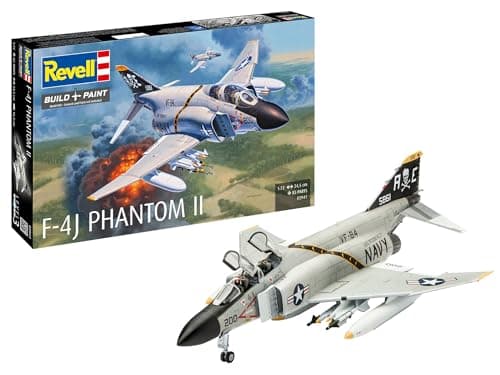 Image of Revell 03941 F-4J Phantom II 1:72 Scale Unbuilt/Unpainted Plastic Model Kit
