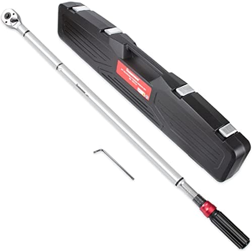 Image of FOURROBBER 3/4-inch Drive Click Torque Wrench Dual-Direction Adjustable Torque Wrench 200-800NM