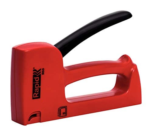 Image of Rapid Light Duty Manual Staple Gun R53 for No. 53 staples, Upholstery Tacker with Ergonomic Handle and All-Steel Interior Wear Parts, Made in Sweden (20443850)