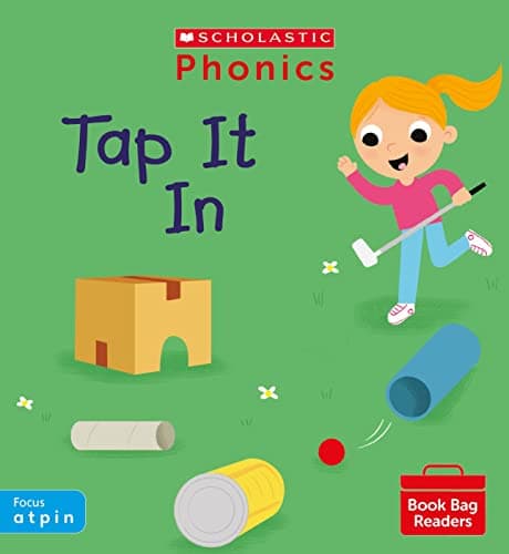 Image of Scholastic Phonics: Tap It In (Phase 2, Set 1). Decodable phonic reader for Ages 4-6. (Phonics Book Bag Readers)