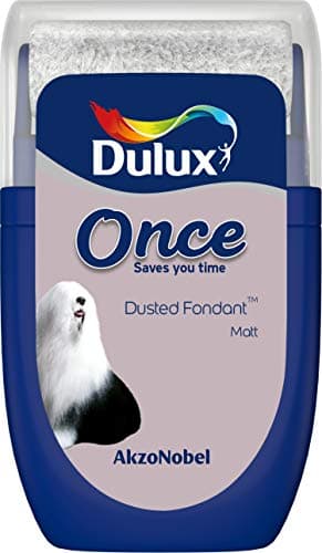 Image of Dulux Once Tester Paint - Dusted Fondant - 30ML