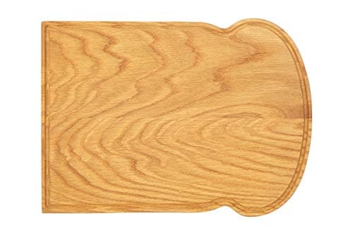 Image of Premier Housewares Bread Shaped Wooden Chopping Board | Durable Cutting Board for Kitchen Worktops | Small Wood Cutting Boards for Daily Use | Chopping Boards for Kitchens