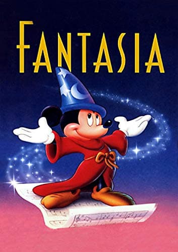 Image of Fantasia 1940 Animated Movie Poster Art Glossy Poster (A4 210 × 297 mm)