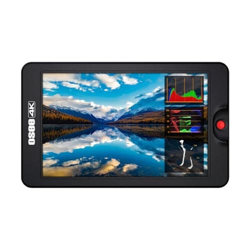 Image of Osee G7 3000 Nits Camera Field Monitor 7" Full HD 1920x1200 IPS DSLR HDR Monitor with 3D LUT, 3G SDI, 4K HDMI Loop in/Out, Include Arm Trestle Dtap Cable V Mount Battery Plate Sunshade Pelican Case