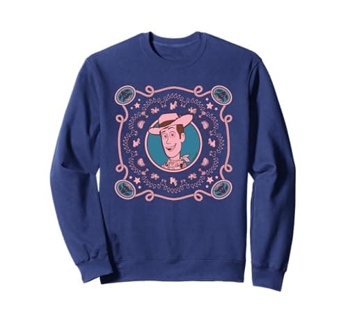 Image of Disney and Pixar's Toy Story Sheriff Woody Western Design Sweatshirt