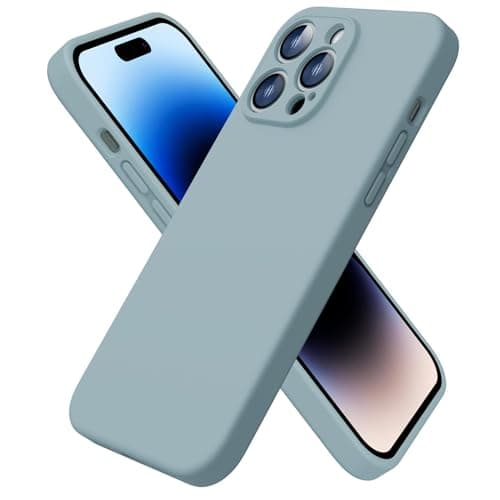 Image of ACRONIX Compatible with iPhone 14 Pro Max Case 6.7",with 1 x Screen Protector, Silky-Soft Touch Liquid Silicone Shockproof Rubber Cases Comprehensive Protection Cover for iPhone 14 Pro Max-Succulent