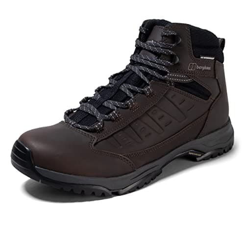 Image of Berghaus Men's Expeditor Ridge 2.0 Waterproof Walking Boots | Breathable | Durable | Extra Cushion, Black/Brown, 11