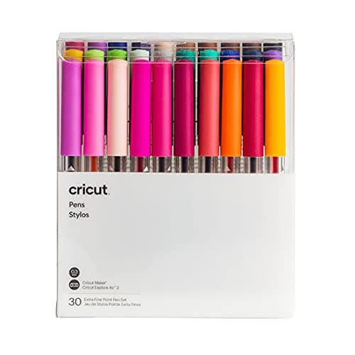 Image of Cricut Extra Fine Point Pens - Ultimate Set (30ct) Explore, Maker, & Venture Machines