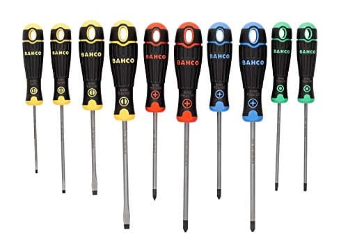 Image of BahcoFit Coloured Handle Screwdriver Set, 10 Piece