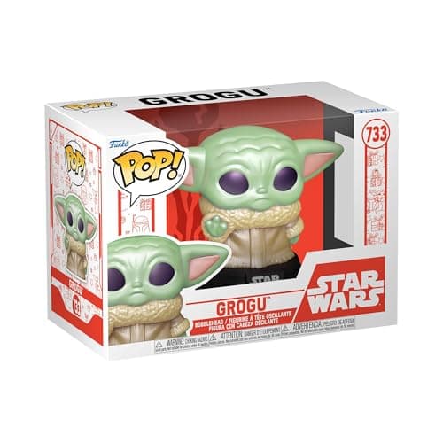 Image of Funko Pop! Star Wars: Holiday - Grogu (the Child, Baby Yoda) - Collectable Vinyl Figure - Gift Idea - Official Merchandise - Toys for Kids & Adults - Movies Fans - Model Figure for Collectors