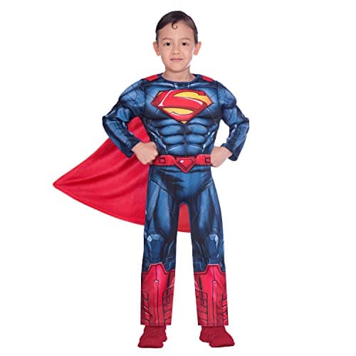 Image of Child Superman Classic Costume Age 3-4 YEARS