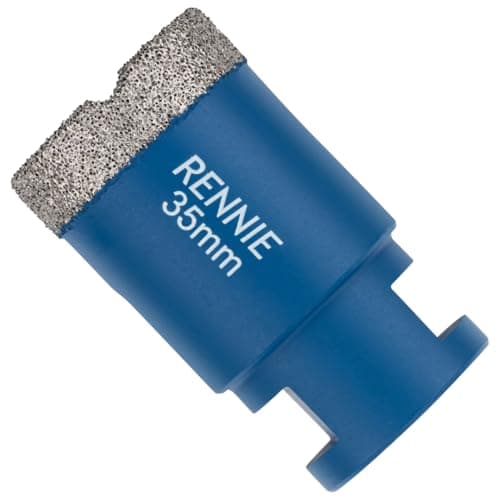 Image of 35mm Diamond Hole Saw Drill Bit With A M14 Shank For Angle Grinders. For Porcelain Tiles Ceramic Slate Stone Granite Marble Glass. Diamond Core Holesaw/Hole Cutter