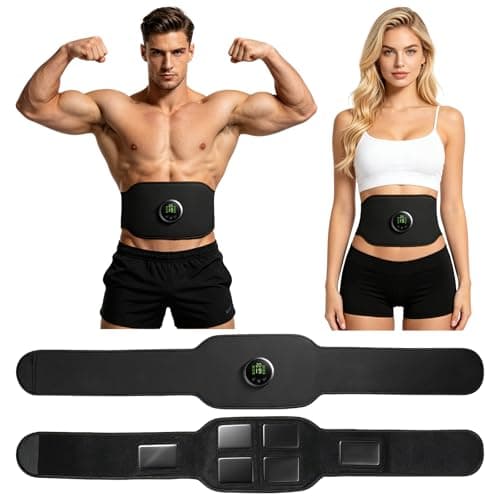 Image of Vutlace Next Generation Ultra Muscle Stimulator, Muscle Fitness AB Belt, 12 Modes & 19 Intensity, Firming & Strengthening Workout Equipment for Abs, Arms, for Fitness Enthusiasts