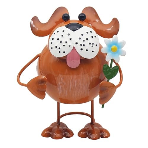 Image of Lesser & Pavey Bright Eyes Dog By Bright Eyes Home Decor Figurines & Ornaments For Home & Office | Decorative Accessories Statues For Indoor & Outdoor | Lovely Gifts for Women & Men