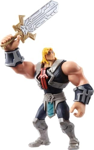 Image of Masters of the Universe ​He-Man and The Masters of the Universe He-Man Action Figures Based on Animated Series for Storytelling Play, Articulated Battle Characters, Gift for 4 Years and Older, MOTU