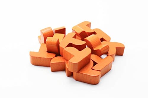 Image of YorksGamePieces Orange Ships Expansion Wood Replacement Pieces for Settlers of Catan: Seafarers Edition