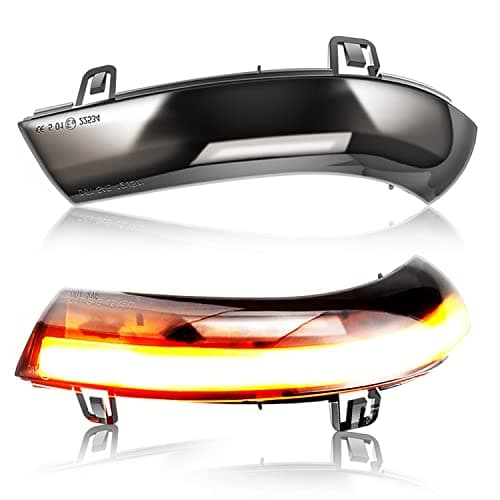 Image of Asasytal Turn Signal Light Dynamic Rearview Mirror Side Indicator LED Lamp Compatible with Volkswagen Golf 5 GTI MK5 Sha ran Pas sat B5.5 B6 EOS Jet ta MK5, 2 Pieces