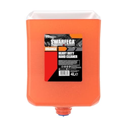 Image of Swarfega Orange – Industrial Hand Cleaner – 4 L Refill – Solvent‑Free – Professional Use
