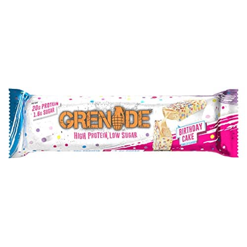 Image of GRENADE CARB KILLA BAR Birthday Cake 12x60gm