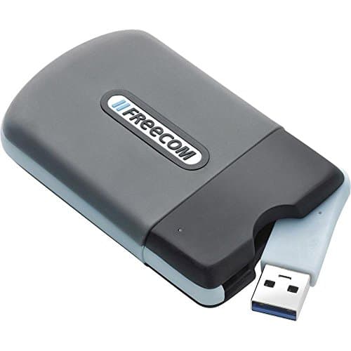 Image of Freecom Tough Drive Mini SSD - 128 GB - 29 g - Space grey - External SSD - shockproof - USB 3.0 SSD - SSD External - for Windows & Mac OS X - Portable Drive - anti-shock-mechanism