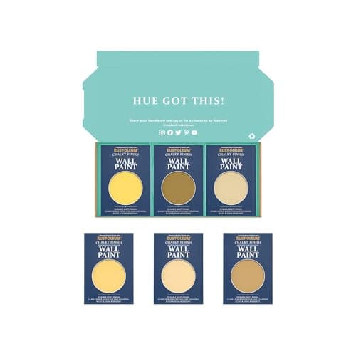 Image of Rust-Oleum Wall Paint in Chalky Finish - Warming Yellows Tester Box
