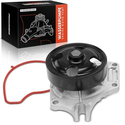 Image of Frankberg 1x Engine Water Pump Petrol Compatible with 2 DE DH 1.4L 1.5L 2007-2015 3 BK 1.4L 1.6L 2003-2009 3 Saloon BK 1.6L 2004-2009 3 Saloon BL 1.6L 2009-2014 Replace# ZJ0115010A