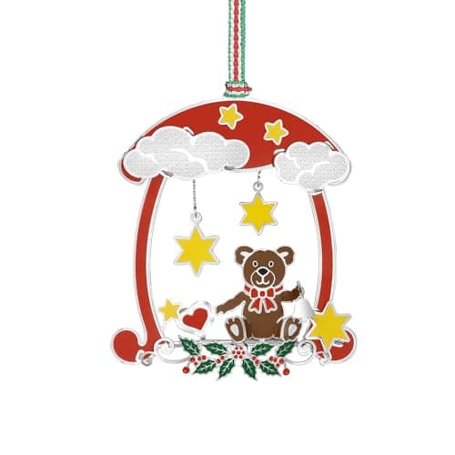 Image of Newbridge Silverware LW904 Teddy Bear Mobile Christmas Tree Decoration