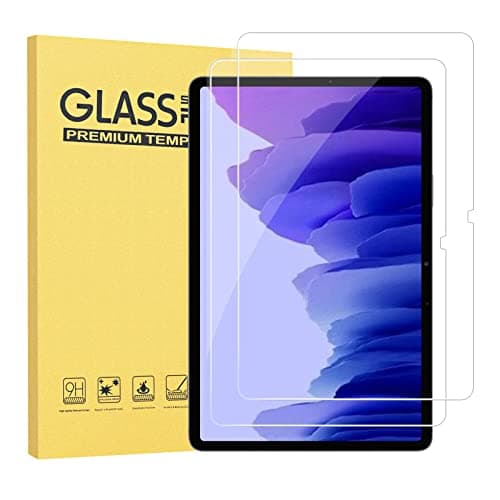 Image of Gerutek [2-Pack Screen Protector for Samsung Galaxy A7 10.4" 2022/2020, SM-T503/SM-T500/T505/T507 Tempered Glass Film [Ultra Clear] [Anti Scratch] [[9H Hardness] for Galaxy Tab A7, Transparent