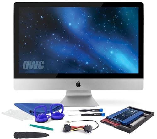 Image of OWC SSD Upgrade Bundle For 2012-2015 iMacs, 2.0TB 6G SSD, Drive Converter Bracket, In-line Digital Thermal Sensor Cable, Installation tools