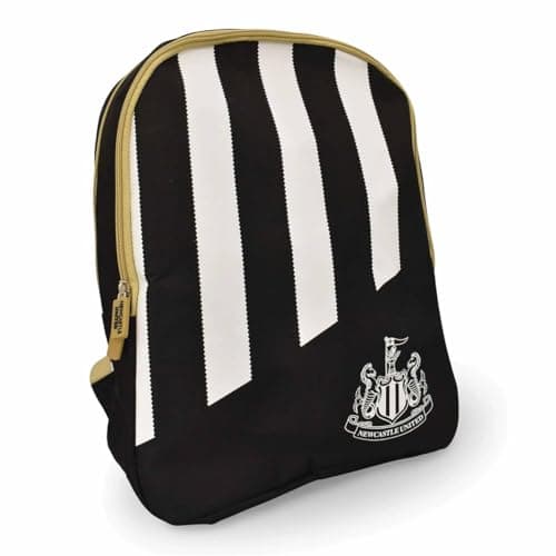 Image of Hy-Pro Officially Licensed Newcastle United F.C. Backpack – Large, Lightweight, Rucksack, NUFC, Newcastle United Merchandise, Newcastle Crest and Colours, for Kids and Adults, Great Gift Idea