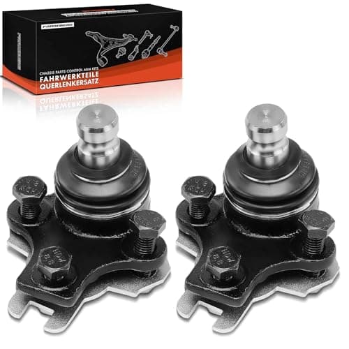 Image of Frankberg 2x Ball Joint Assembly Control Arm Front Axle Rear Compatible with Golf II 19E 1G1 1.0L-1.8L 1983-1992 J.e.t.t.a II 165 19E 1G2 1.3L-1.8L 1984-1992 Replace# 191407365B