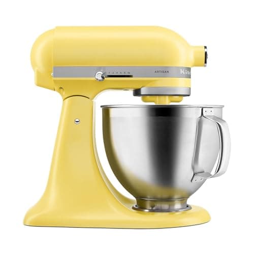 Image of KitchenAid Artisan Mixer 4.7L Butter (5KSM195PSBBT)