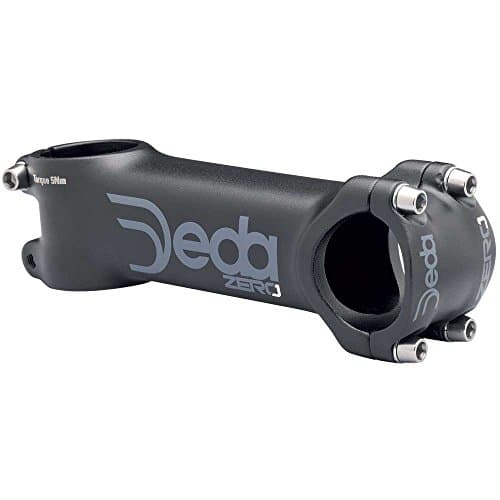 Image of Deda Elementi Unisex's Zero Bicycle Stem, Black on Black, 70 mm