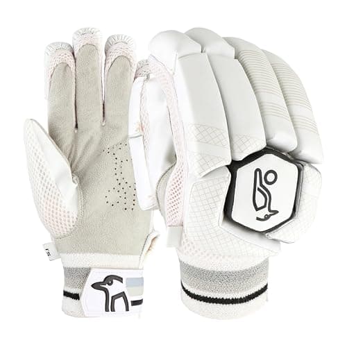 Image of Kookaburra Ghost 5.1 Batting Gloves - Junior Right Hand, White