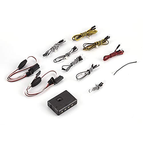 Image of LED Light,Killerbody LED Light Unit Set with Control Box 17Pcs LEDS Replacement for KB 1/10 MARAUDER Ⅱ Axial SCX10-4 Remote Control Car