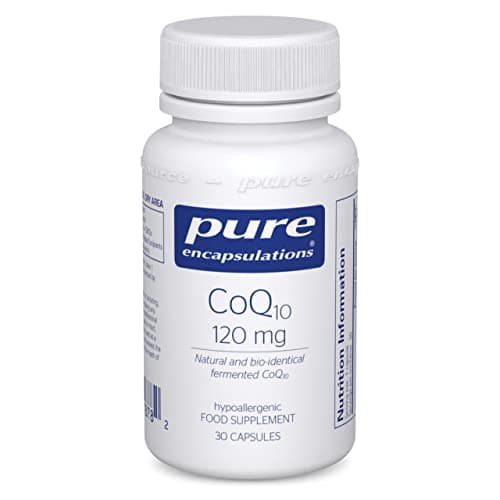Image of Pure Encapsulations - CoQ10 120mg - Coenzyme Q10 in its biologically Active Form - Boost Immune System - 30 Capsules