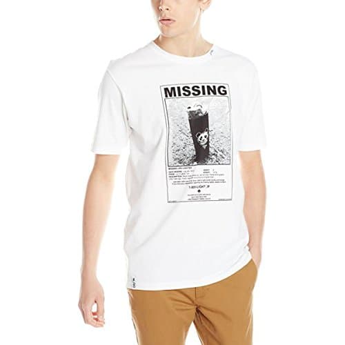 Image of LRG Men's Missing T-Shirt - White - Large