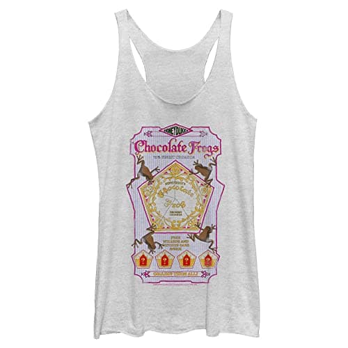 Image of Harry Potter Women's Chocolate Frogs Shirt, White Heather, Small
