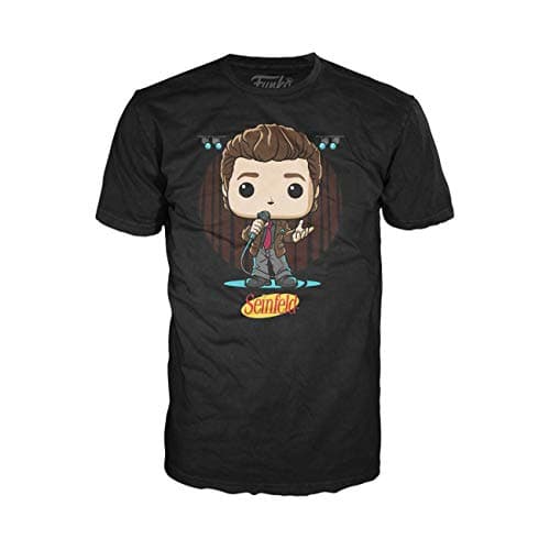 Image of Funko Pop! Tees: Seinfeld - Jerry Live from New York, MD Multicolor
