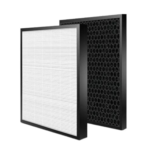 Image of 1pcs Air Purifier Hepa Activated Carbon Filter, Compatible For Delonghi, AC230, 2-in-1 Composite Filter Replacement Accessories