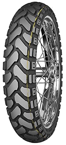 Image of TYRE MITAS E 07 PLUS DAKAR 90 90B21 54T TL M+S NO-3PMSF YELLOW FRONT FOR MOTORBIKES