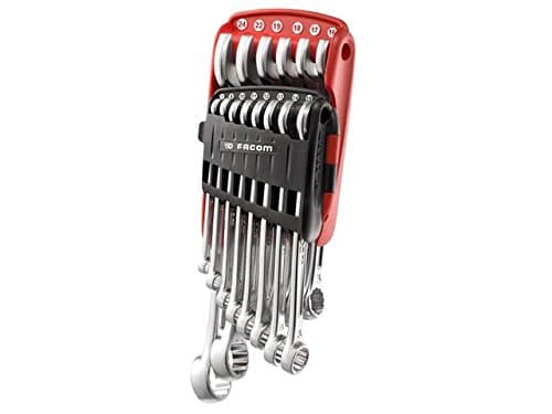 Image of Facom 440.JP14P Combination Spanner Set of 14 Metric 7 to 24mm