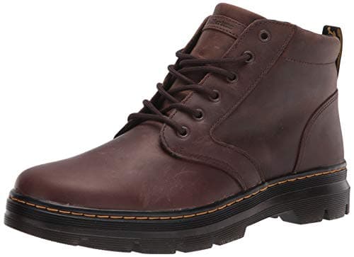 Image of Dr. Martens Unisex Bonny Leather Fashion Boot, Dark Brown Crazy Horse, 8 UK