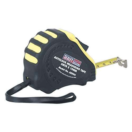 Image of Sealey Ak994 Autolock Measuring Tape 5Mtr(16Ft) X 19Mm Metric/Imperial