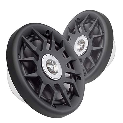 Image of Magnadyne 6-1/2" Polypropylene woofer Cone 2-Way Waterproof Speaker with Black Grill (Sold AS A Pair)