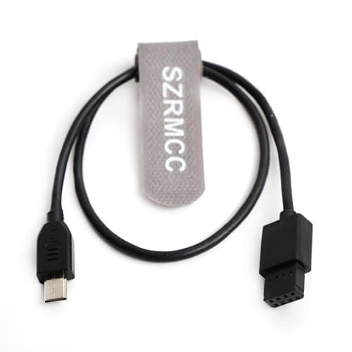 Image of SZRMCC Type-C to Multi-Terminal Control Cable for D-JI Ronin-SC RS3 Mini Gimbal Stabilizer to S-Ony FX3,A1,A7,A7R,A7S,A9,A9 II,A5100,RX100 III DSLR Camera